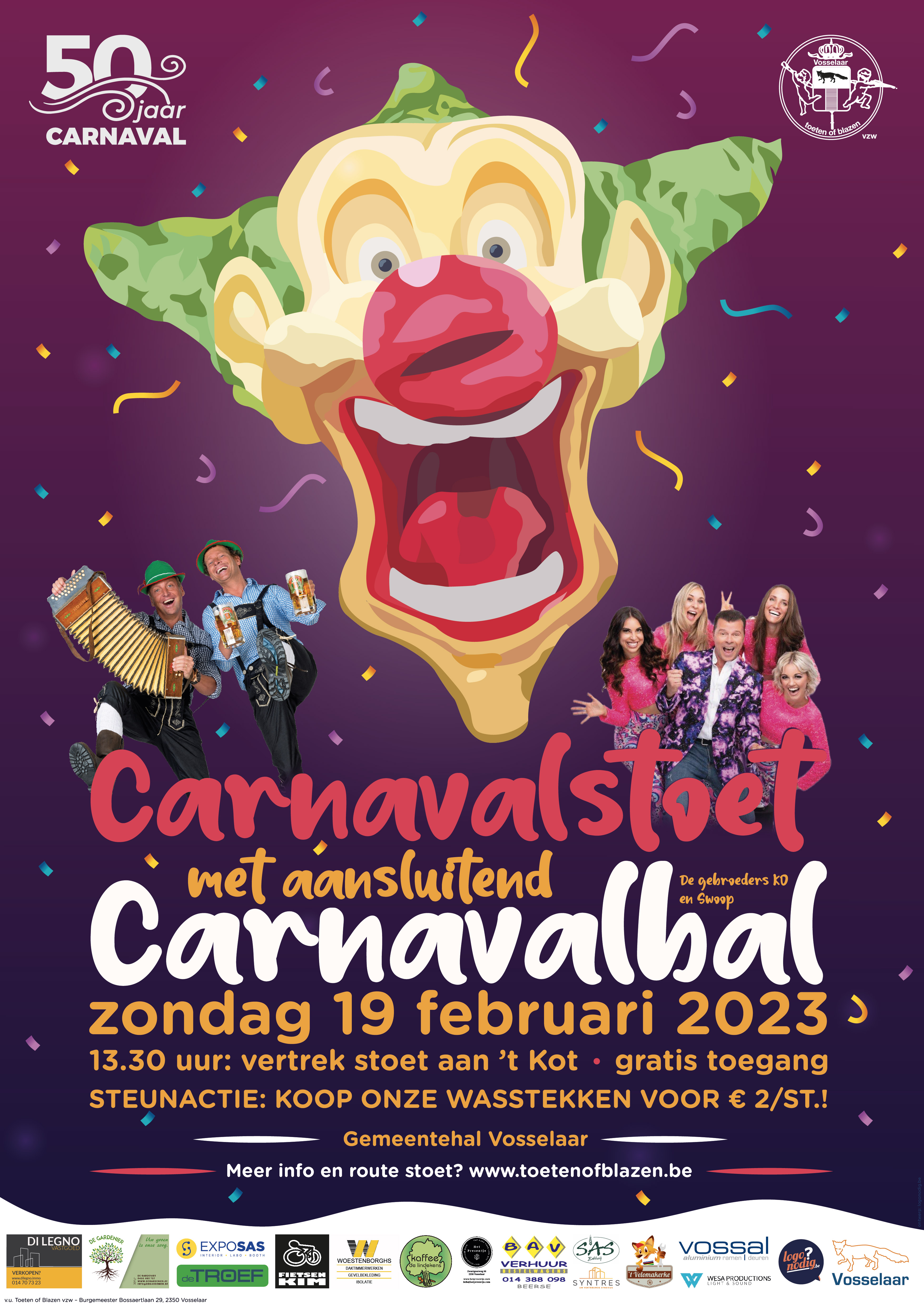 Carnaval Vosselaar - Programma